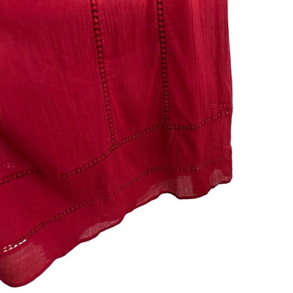 Tommy Bahama Womens V-Neck Maxi Dress Sz Small Ombre Pink Red Sleeveless Lined - Picture 4 of 9